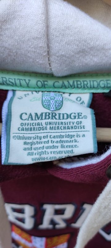 Cambridge University Hoodie VINTAGE