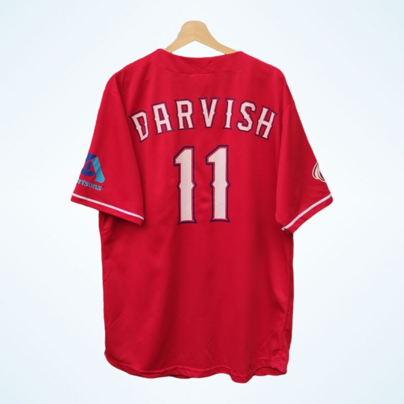 Vintage Texas Rangers Printed Baseball Jersey RE.NATO VINTAGE