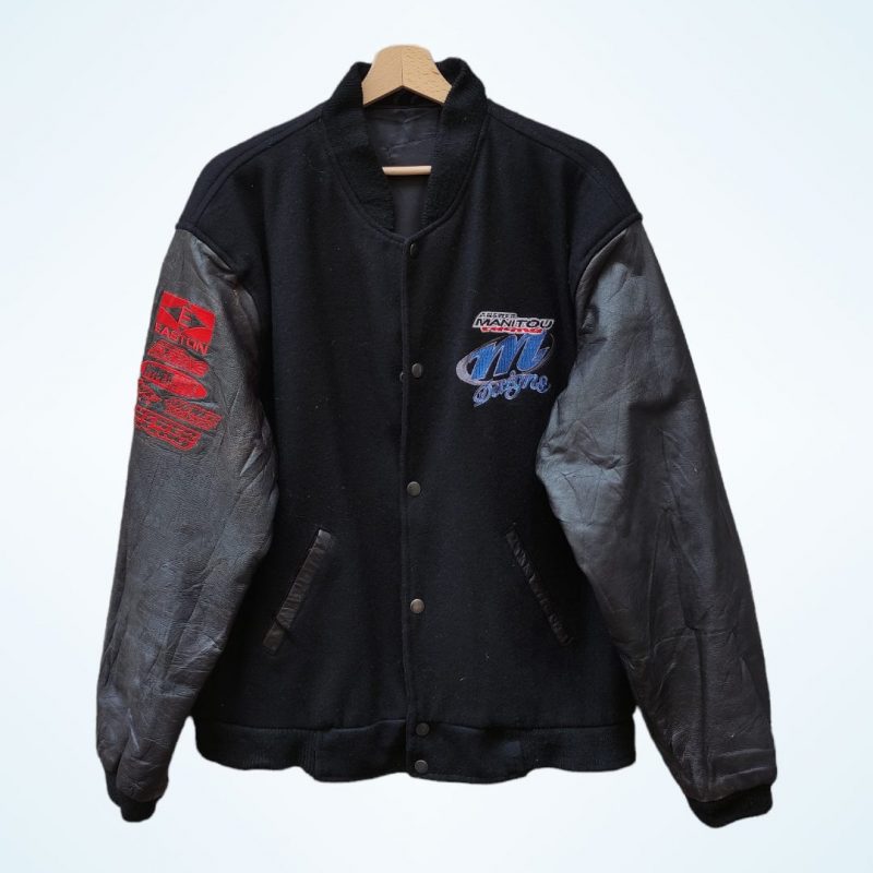 Original American Varsity Vintage Jacket Leather Sleeves RE.NATO VINTAGE