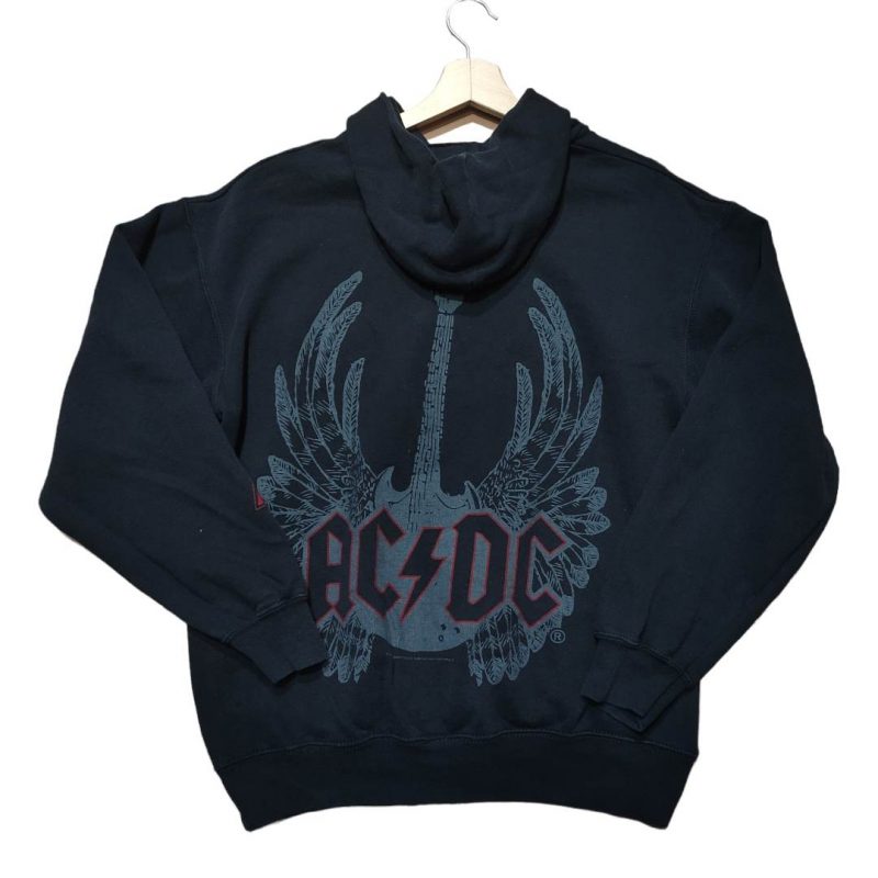 AC DC Vintage Rock Hoodie - RE.NATO VINTAGE